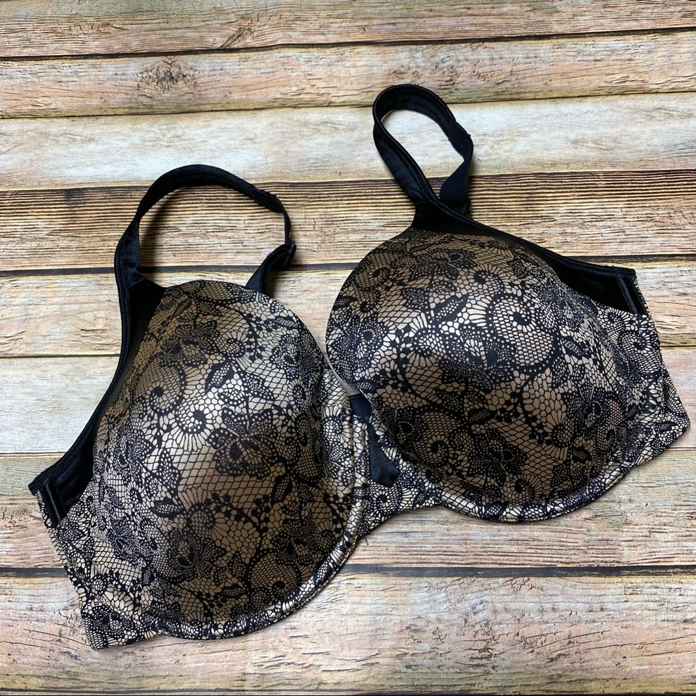 Playtex SZ 38E DD LOVE MY CURVES Convertible T-SHIRT BRA